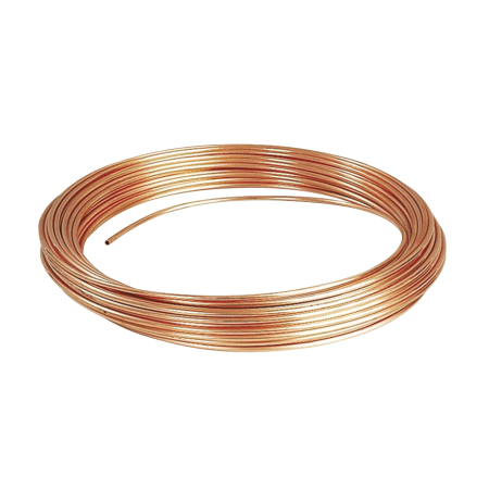 TUBO DE COBRE Ø 8 MM PARA CENTRAL MEC 700/80 VENTILADA (EN ROLLO DE 4 M / 1 KG)